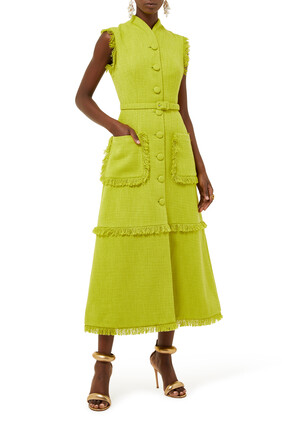 Lime Felicity Dress